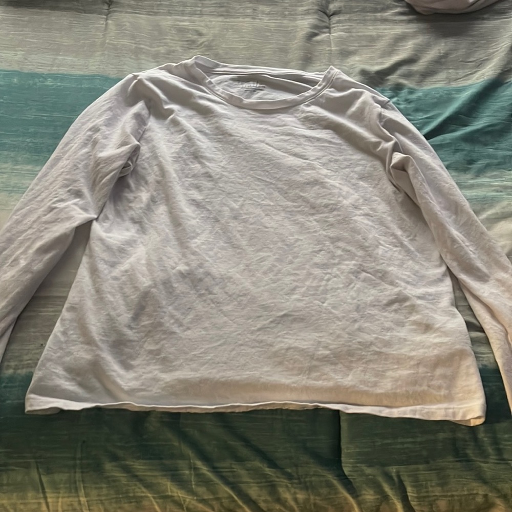 long sleeve white shirt